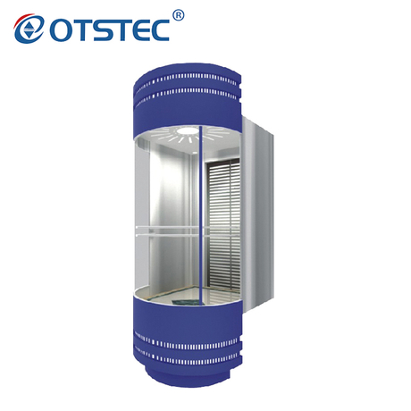 Открытый домашний пассажирский подъемник Elevador De Carga небольшой панорамный лифт