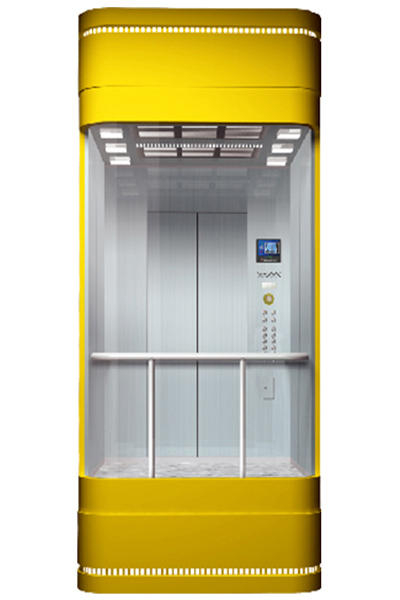 Внешний панорамный капсульный стеклянный лифт Капсула Экскурсионные лифты