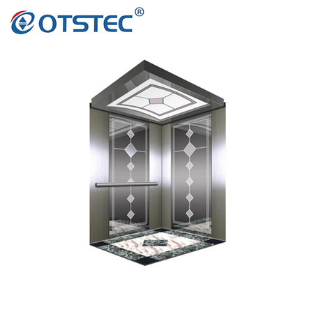 Китай Hairline из нержавеющей стали Электрический строительный лифт Пассажирский лифт