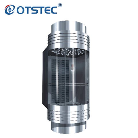 Пассажиры используют открытый панорамный лифт для осмотра достопримечательностей