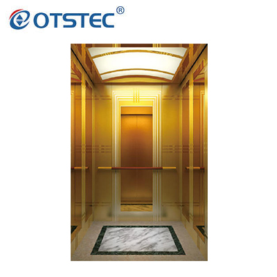 Стандартный титановый золотой пассажирский лифт